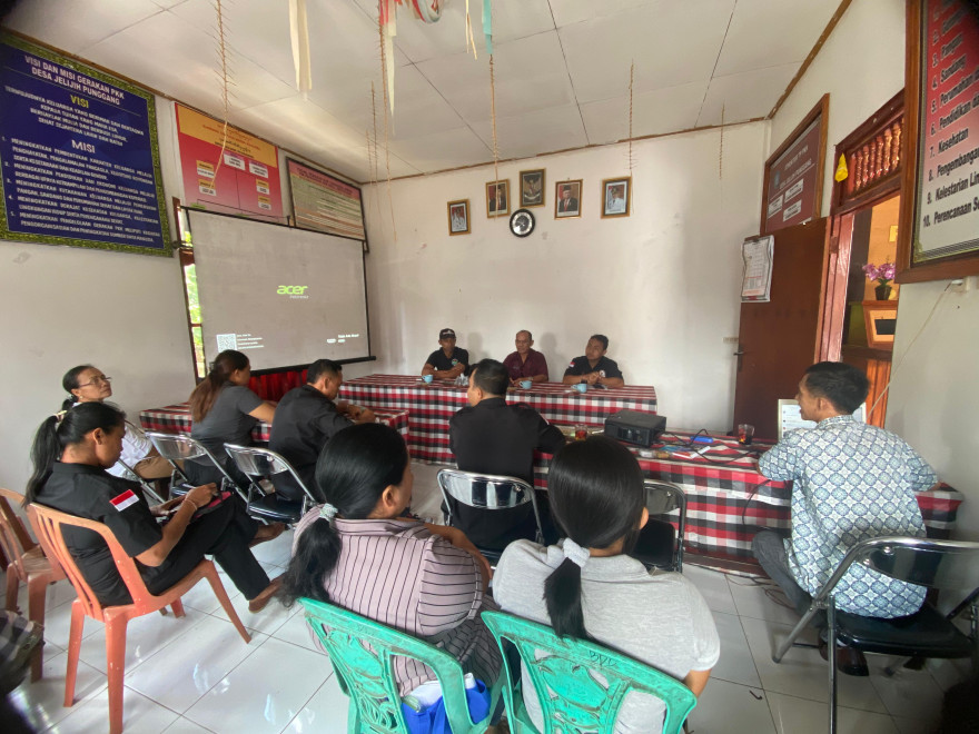 PEMDES JELIJIH PUNGGANG LAKSANAKAN MUSYAWARAH PEMBAHASAN RPJM Periode 2023-2029