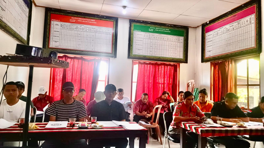 BUMDES GIRI MANDALA LAKUKAN RAT AKHIR TAHUN T.A 2024