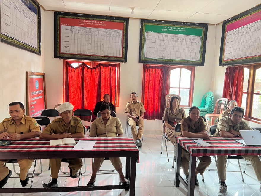 RAPAT KOORDINASI PERAYAAN HUT DESA KE-20